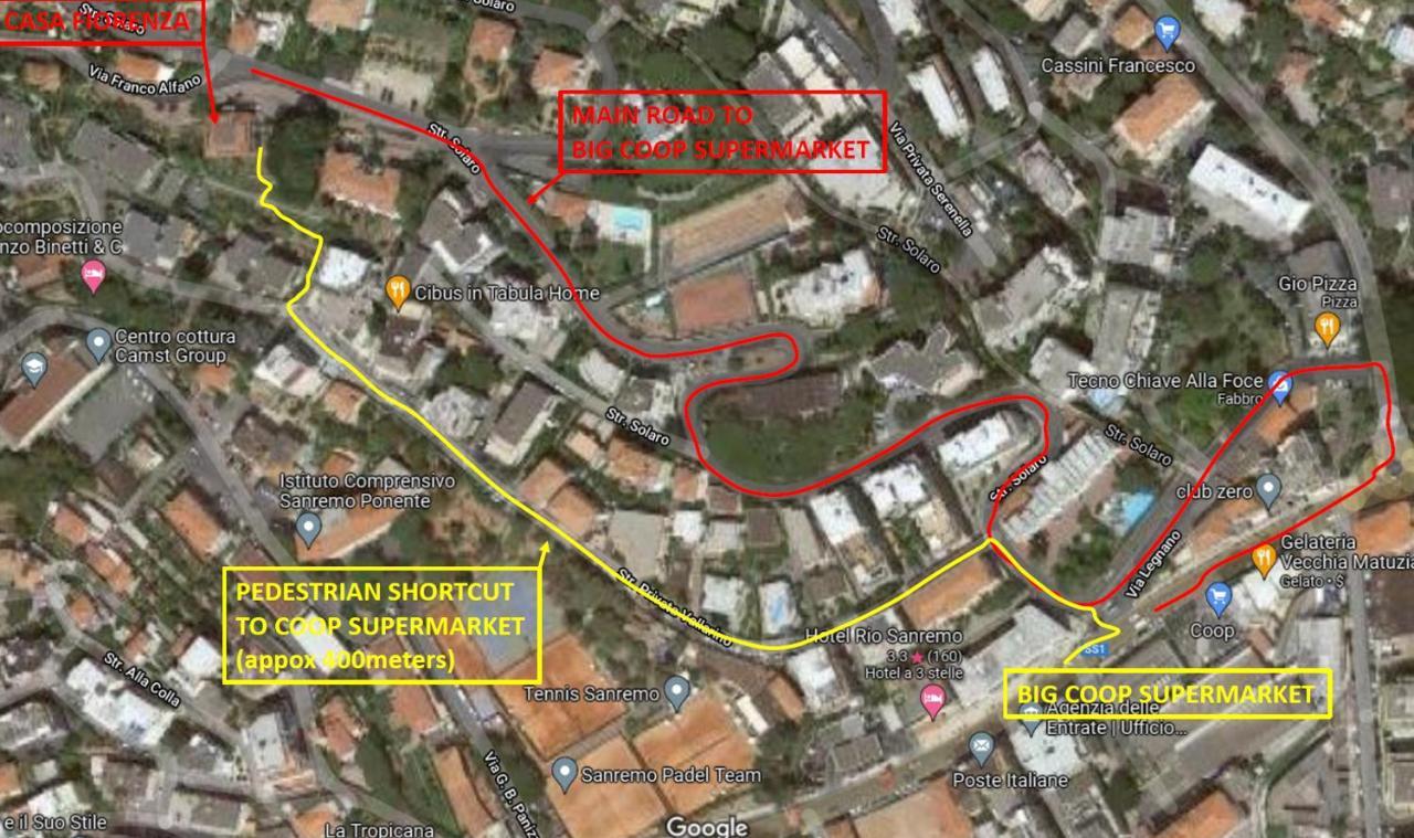 Casa Fiorenza Parcheggio Privato San Remo Extérieur photo