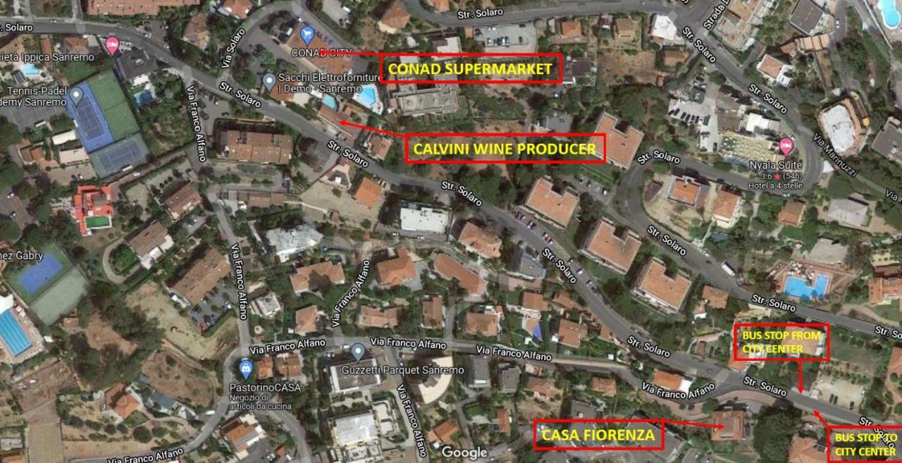 Casa Fiorenza Parcheggio Privato San Remo Extérieur photo